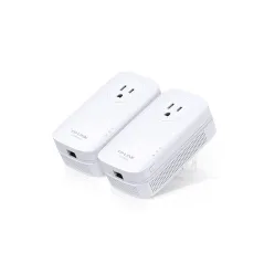 TP-Link TL-PA8010 Kit อุปกรณ์ Powerline Adapter เชื่อมเครือข่าย Network ผ่านสายไฟฟ้าในบ้าน ระยะไกลสุด 300 เมตร