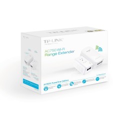 TP-Link TP-Link TL-WPA4530 Kit อุปกรณ์ Powerline Adapter เชื่อมเครือข่าย Network ผ่านสายไฟฟ้าในบ้าน พร้อมกระจาย Wireless
