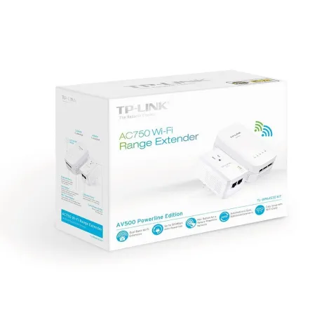 TP-Link TL-WPA4530 Kit อุปกรณ์ Powerline Adapter เชื่อมเครือข่าย Network ผ่านสายไฟฟ้าในบ้าน พร้อมกระจาย Wireless