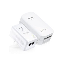 TP-Link TL-WPA4530 Kit อุปกรณ์ Powerline Adapter เชื่อมเครือข่าย Network ผ่านสายไฟฟ้าในบ้าน พร้อมกระจาย Wireless
