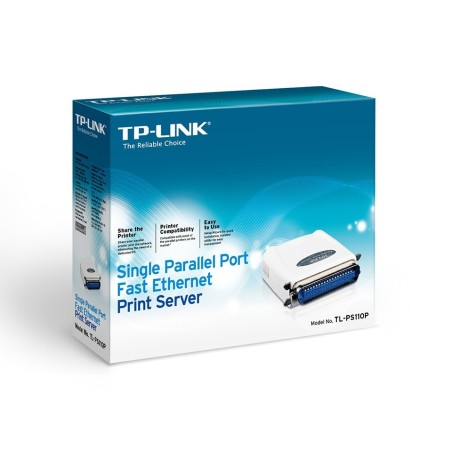 Print Server TP-Link TL-PS110P แบบ Parallel Port รองรับ Printer มากกว่า 230 รุ่น ติดตั้งง่าย