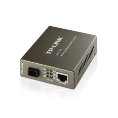 TP-Link MC111CS Media Converter แปลงสัญญาณจากสาย UTP เป็น Fiber Optic สายแบบ SingleMode หัวต่อ SC ระยะทาง 20 Km