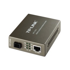 TP-Link MC112CS Media Converter แปลงสัญญาณจากสาย UTP เป็น Fiber Optic สายแบบ SingleMode หัวต่อ SC ระยะทาง 20 Km