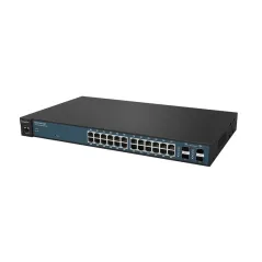 EnGenius EWS1200-28T Neutron Managed L2 Gigabit Switch ขนาด 24 Port แบบ Rackmount, 4 SFP