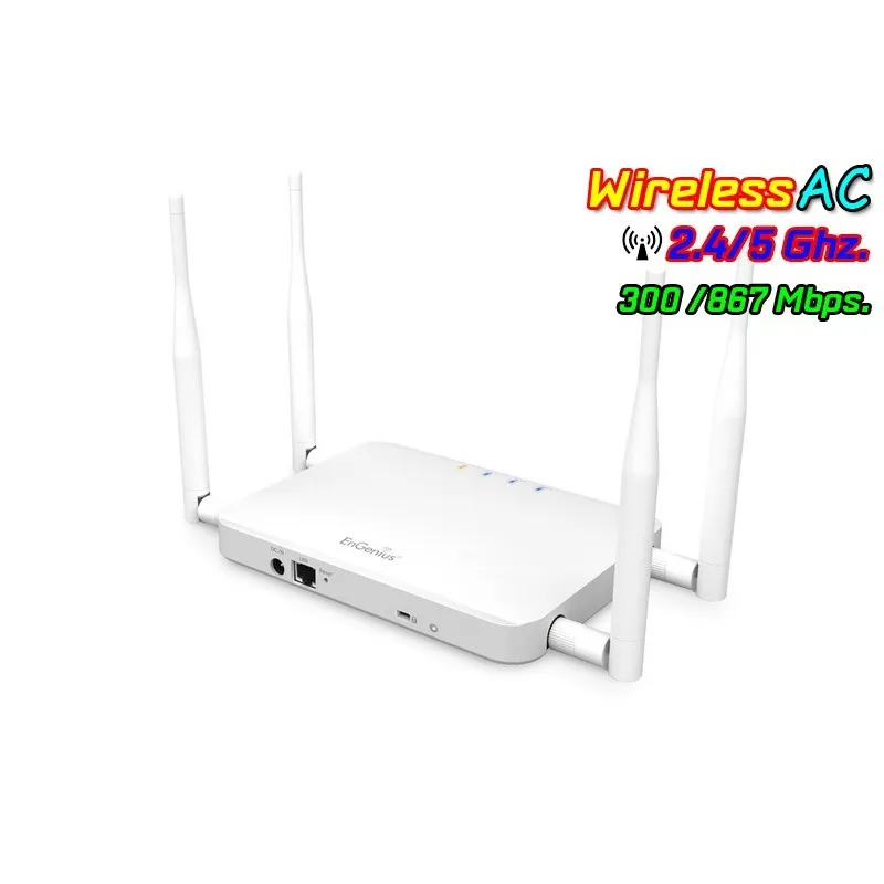 EnGenius ECB1200 Access Point มาตรฐาน AC Dual Band ความถี่ 2.4/5GHz ความเร็วสูงสุด 1200 Mbps Port Gigabit