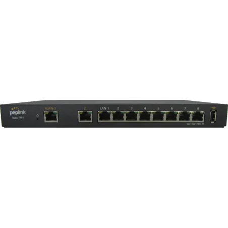 Peplink Balance One (BPL-ONE) LoadBalance Dual-Wan VPN Router Wireless AC, Throughput 600Mbps PEPVPN 2 Tunnel