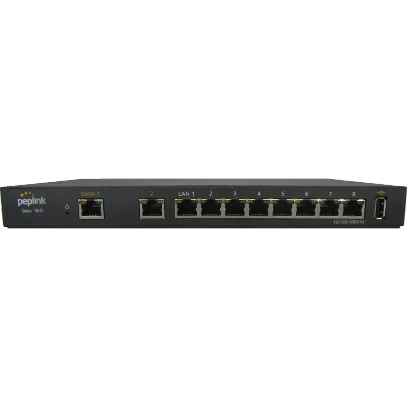 Peplink Balance One-Core (BPL-ONE-CORE) LoadBalance Dual-Wan VPN Router Throughput 600Mbps PEPVPN 2 Tunnel