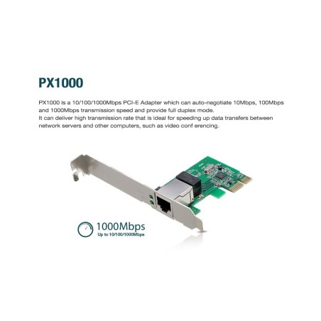 TOTOLINK PX1000 Gigabit PCI Express Network Adapter การ์ดแลนความเร็ว 1000Mbps Slot แบบ PCI-E Adapter