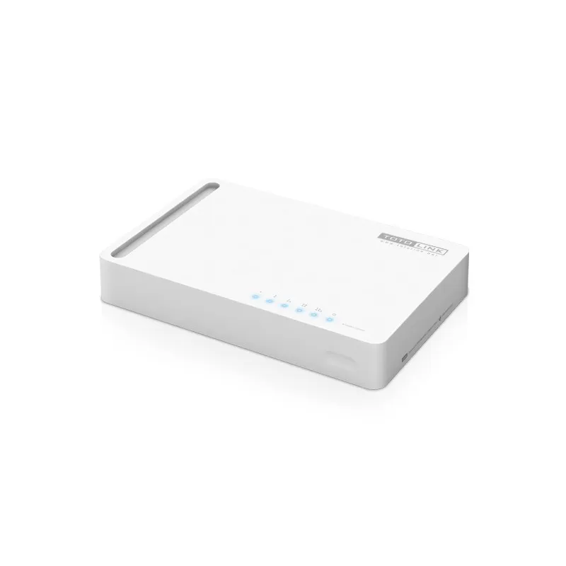 TOTOLink S505G Gigabit Switch แบบ Desktop ขนาด 5 port ความเร็ว 10/100/1000Mbps