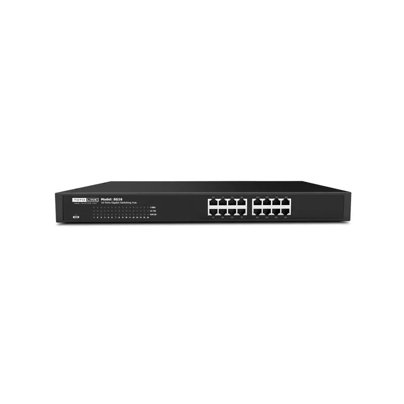 TOTOLINK SG16 Gigabit Switch แบบ Rack ขนาด 16 port ความเร็ว 10/100/1000Mbps