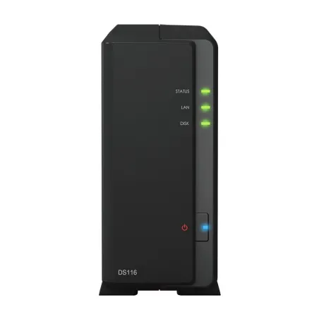 Synology DS116 Network Attatch Storage ขนาด 1Bay สูงสุด 8TB รองรับ Media Streaming, iTune Server, Load Bit