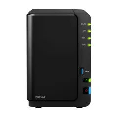 Synology DS216+II Network Attatch Storage ขนาด 2Bay สูงสุด 16TB ( 2 x 8TB) รองรับ Media Streaming, iTune Server, Load Bit