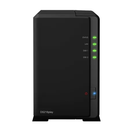 Synology DS216Play Network Attatch Storage ขนาด 2Bay สูงสุด 12TB (2 x 6TB) รองรับ Media Streaming, iTune Server, Load Bit