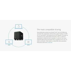 Synology DS416slim Network Attatch Storage ขนาด 4Bay สูงสุด 40TB รองรับ Media Streaming, iTune Server, Load Bit