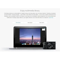 Synology DS416Play Network Attatch Storage ขนาด 4Bay สูงสุด 40TB รองรับ Media Streaming, iTune Server, Load Bit