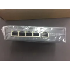 Power Switch PUS051D-24V Passive POE Switch 5 Port 10/100Mbps จ่ายไฟ 4 Port 24VDC-3A สูงสุด 72W