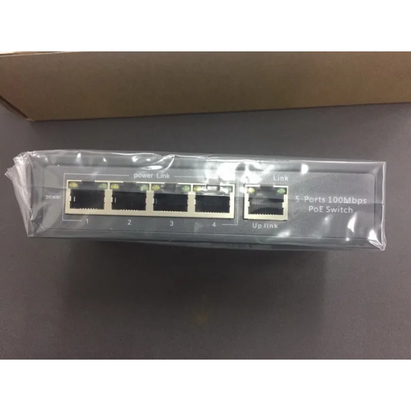 Power Switch PUS051D-24V Passive POE Switch 5 Port 10/100Mbps จ่ายไฟ 4 Port 24VDC-3A สูงสุด 72W