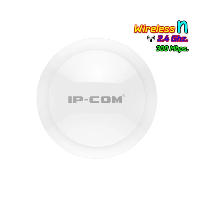 IP-COM AP340 Wireless Access Point 2.4GHz มาตรฐาน N ความเร็วสูงสุด 300Mbps Port Gigabit รองรับ POE 802.3af