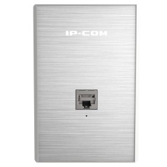 IP-COM AP255_US In-Wall Access Point 2.4GHz 300Mbps, Lan 2 Port, 120mm US Type Wall Jack รองรับ POE