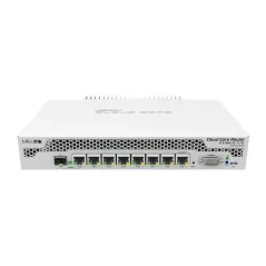 Mikrotik CCR1009-7G-1C-PC Cloud Core Router CPU 9-Core 1GHz Ram 1GB, 7 Port Giagbit 1 Port SFP ROS LV.6