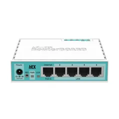 Mikrotik Router RB750Gr3 (hEX) CPU 880MHz Ram 256MB 5 port Gigabit, USB, ROS LV.4