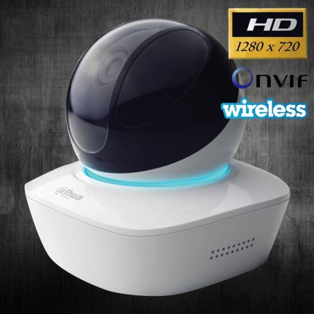 dahua DH-IPC-AW12WP IP Camera แบบ Wireless รองรับ Pan/Tilt ความละเอียด HD 720P, IR, บันทึกลง SD Card