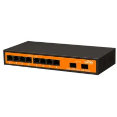 Wi-Tek WI-PS310GF POE Switch 8 Port Gigabit จ่ายไฟมาตรฐาน 802.3af/at พร้อม 2 SFP Port กำลังไฟสูงสุด 120W