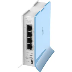 Mikrotik Router RB941-2nD-TC (hAP Lite) CPU 650MHz Ram 32MB, 5 port 10/100Mbps, ROS LV.4