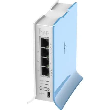 Mikrotik Router RB941-2nD-TC (hAP Lite) CPU 650MHz Ram 32MB, 5 port 10/100Mbps, ROS LV.4