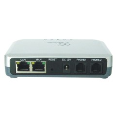 Grandstream HT-502 IP Analog Telephone Adapter (ATA) 2 FXS, 2 Port Lan, รองรับ T.38, 2 SIP Account