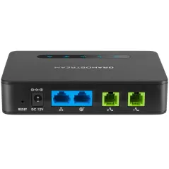 Grandstream HT-812 IP Analog Telephone Adapter (ATA) 2 FXS, 2 Port Lan, รองรับ T.38, 2 SIP Account