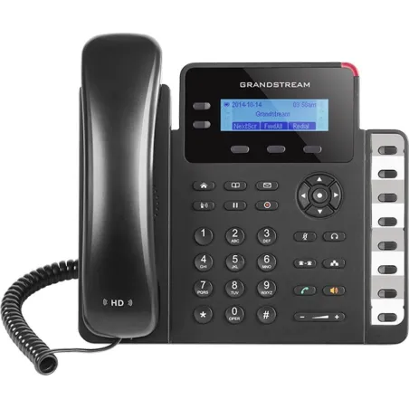 GrandStream GXP-1628 IP-Phone 2 คู่สาย 2 Port Lan, HD Audio, Backlit LCD display, 3-Way Conference