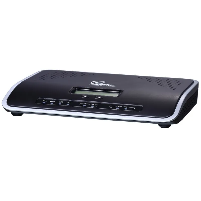 Grandstream UCM6204 ตู้สาขา IP-PBX Appliance 4FXO, 2FXS รองรับ 4 คู่สายนอก 2 Port Lan, 45 Concurrent call