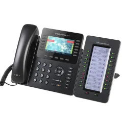 GrandStream GXP-2170 IP-Phone 6 คู่สาย, Bluetooth, 2 Port Lan, HD Audio, LCD Color, 5-Way Conference, PoE