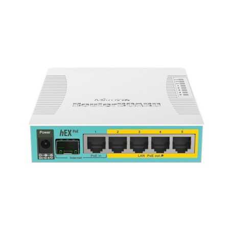 Mikrotik Router RB960PGS hEX PoE CPU 800MHz Port Gigabit POE 802.3af/at