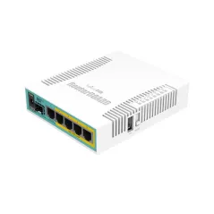 Mikrotik Router RB960PGS (hEX PoE) CPU 800MHz Ram 128MB Port Gigabit จ่ายไฟ POE 802.3at 4 Port