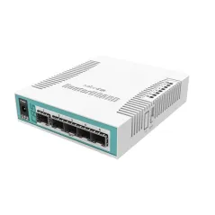 Mikrotik Cloud Router Switch CRS106-1C-5S, ROS Lv.5, 6 Port SFP, 1 Port Lan Gigabit