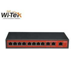 Wi-Tek WI-PS311G-24V Passive POE Switch 8 Port Gigabit, จ่ายไฟ POE 24VDC 8 Port Max 120W