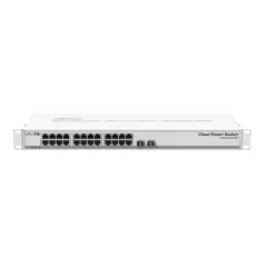 Mikrotik CSS326-24G-2S+RM Smart Switch 24 Port Gigabit 2 Port SFP Plus รองรับ VLANs, Port Mirror