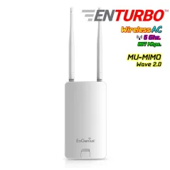 Engenius ENS500EXT-AC MU-MIMO Wave 2 Outdoor Accees Point 5GHz Wireless AC 867Mbps