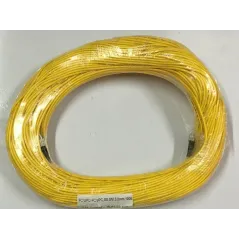 Fiber-Optic Cable หัว FC/UPC-FC/UPC สำเร็จจากโรงงาน แบบ Indoor, Simplex, Single Mode 3.0MM. 100 เมตร