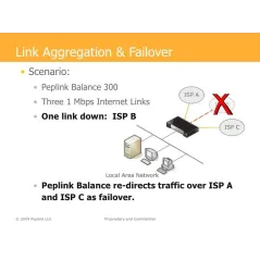 Peplink Balance 305 (BPL-305) Loadbalance 3 Wan VPN 20 Tunnels รองรับ Internet 1Gbps 500 Users