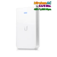 Ubiquiti UniFi UAP-AC-IW-PRO In-Wall Access Point แบบติดผนัง มาตรฐาน AC 1.3Gbps Dual-Band, 3 Port Lan Gigabit