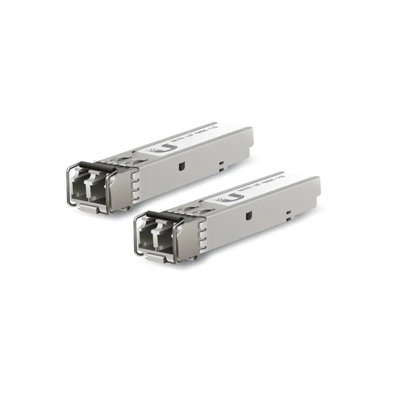 Ubiquiti UFiber UF-MM-1G SFP Module Pack คู่ LC Multi-Mode Speed 1.25Gbps Wavelength 850nm ระยะ 550m