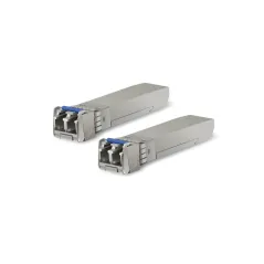 Ubiquiti UFiber UF-SM-10G SFP Plus Module Pack คู่ LC Single-Mode Speed 10Gbps 1310nm 10Km