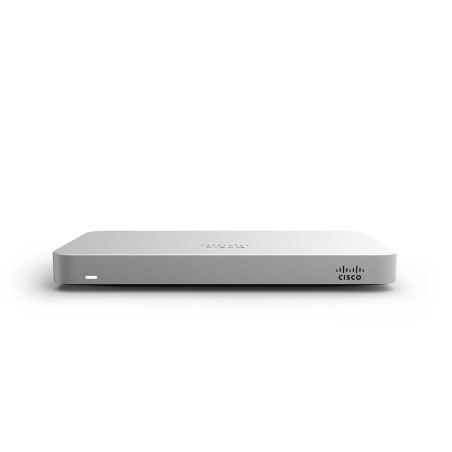 Cisco Meraki MX64 Cloud Managed Networking and Security, throughput 250 Mbps, Auto VPN, L7 Filter, รองรับ 50 Users