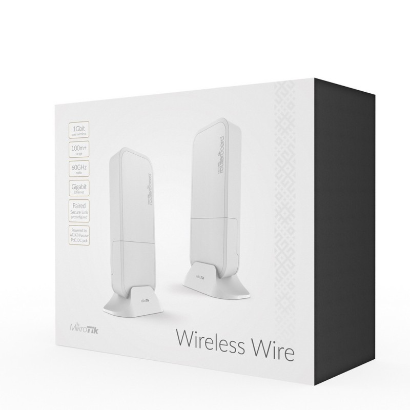 Mikrotik Router Wireless-Wire RBwAPG-60ad kit Wireless Link แทนการเดินสาย Lan ความเร็ว Gigabit