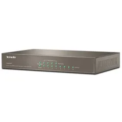 TENDA TEF1008P POE Switch ขนาด 8 Port ความเร็ว10/100Mbps จ่ายไฟ POE 802.3at/af 15.4W จำนวน 4 Port