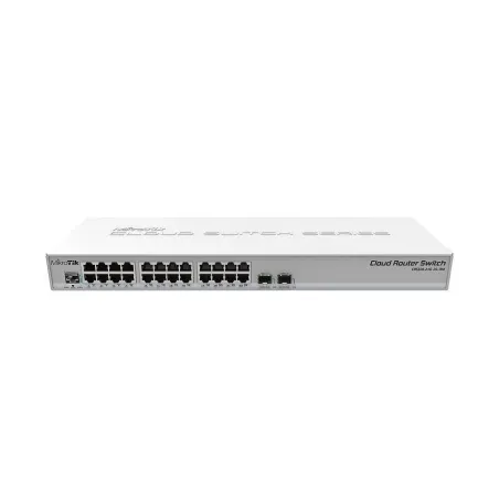 Mikrotik Cloud Router Switch CRS326-24G-2S+RM 24 Port Gigabit, 2 Port SFP+ CPU 800Mhz ROS Lv.5