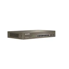 TENDA TEG3210P L2-Managed Gigabit POE Switch 8 Port, SFP 2 Port จ่ายไฟ POE 802.3at/af 8 Port รวม 115W